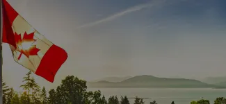 UBC Rose Garden Flag Pole