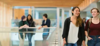 Students in Orchard Commons